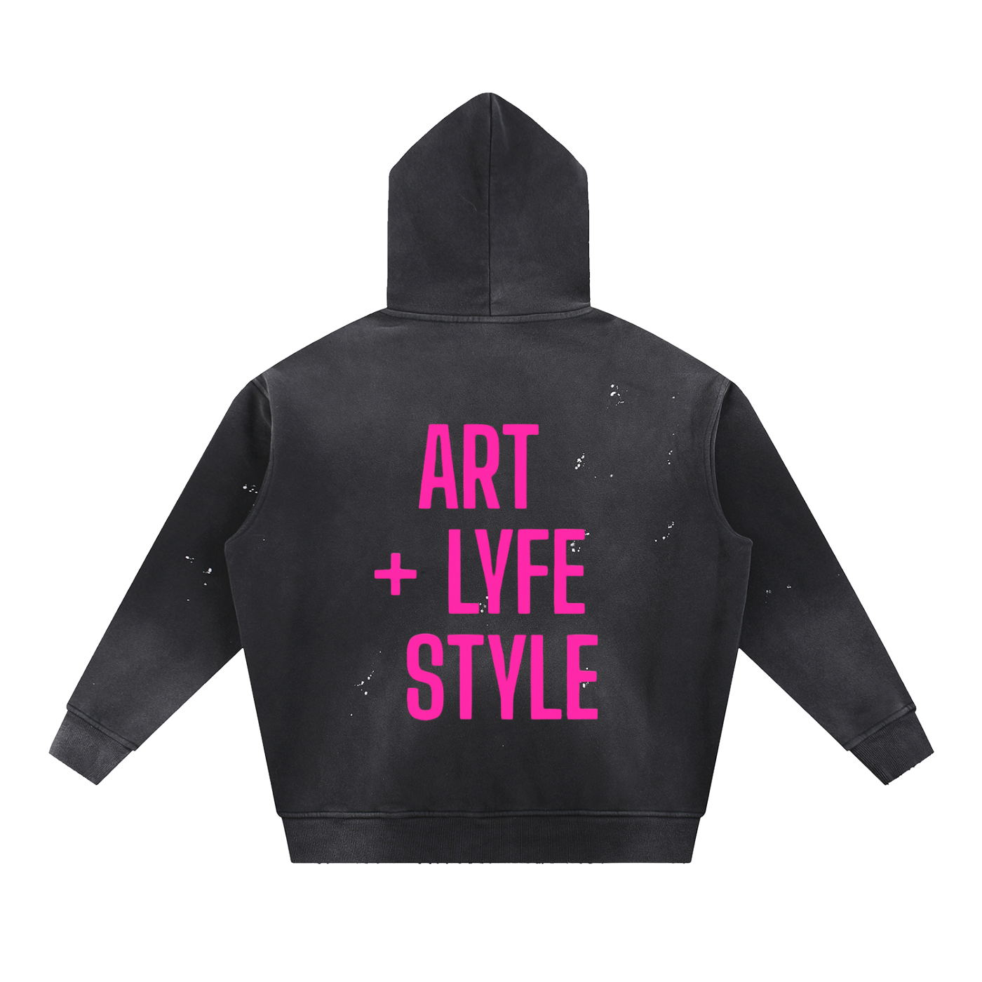ART +++ LYFE/STYLE HOT PYNK HOODIEE